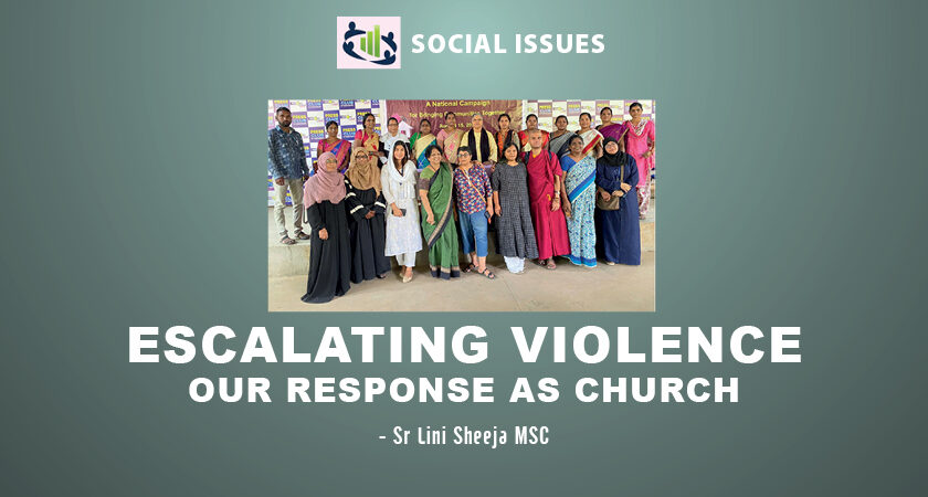 “Escalating Violence  Our Response as Church”