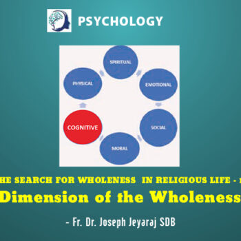 THE SEARCH FOR WHOLENESS IN RELIGIOUS LIFE – 10 Cognitive Dimension of the Wholeness Paradigm