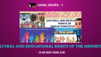Cultural and Educational Rights of the Minorities