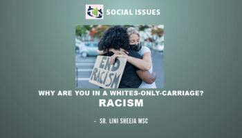 Why are you in a Whites-only-Carriage?  Racism