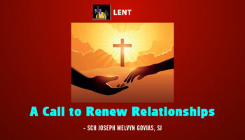 A Call to Renew Relationships