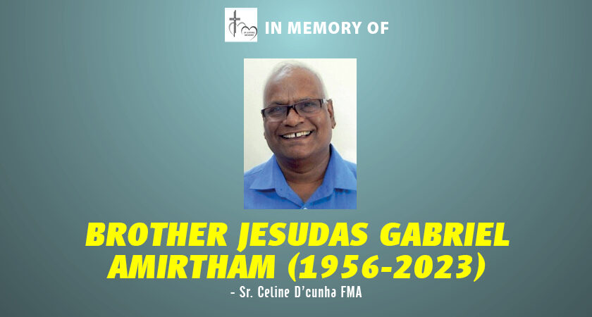 Brother Jesudas Gabriel Amirtham (1956-2023)