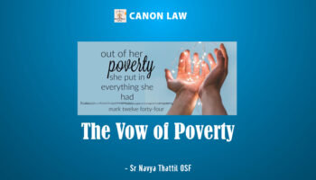 The Vow of Poverty