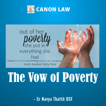 The Vow of Poverty