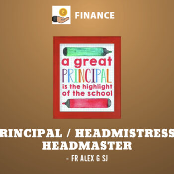 Principal/Headmistress/Headmaster