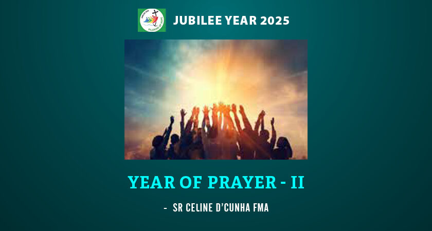 YEAR OF PRAYER – 2