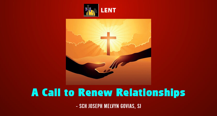 A Call to Renew Relationships