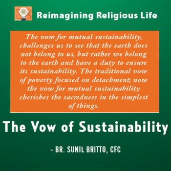 The Vow of Sustainability