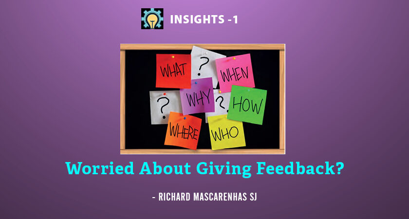 Worried About Giving Feedback?