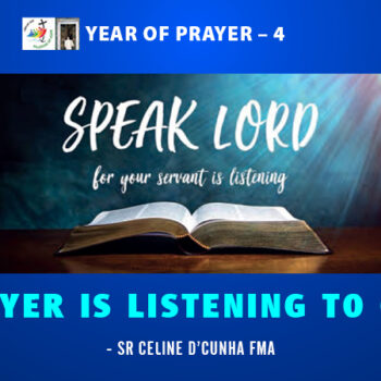 PRAYER IS LISTENING TO GOD