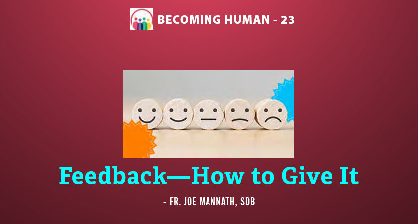 Feedback—How to Give It