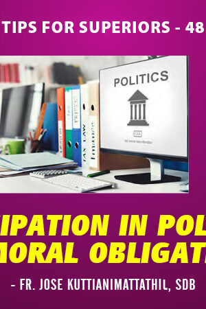 Participation in Politics – A Moral Obligation